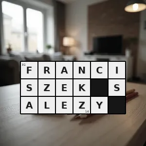 Hasło krzyżówkowe patron pisarzy poetów i dziennikarzy - franciszek salezy – rozwiązanie, synonimy, podpowiedzi i definicje krzyżówkowe